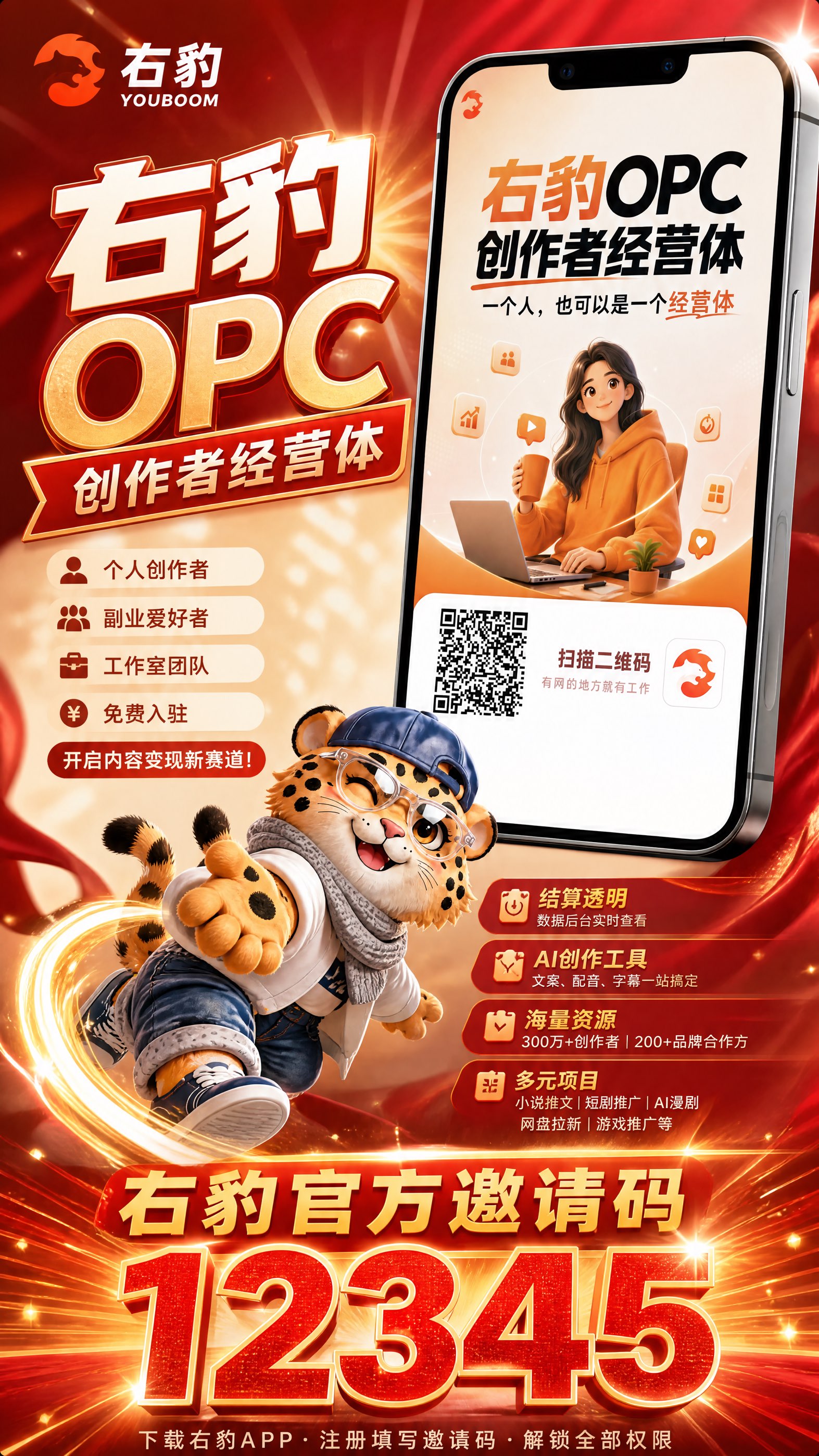 右豹OPC创作者经营体